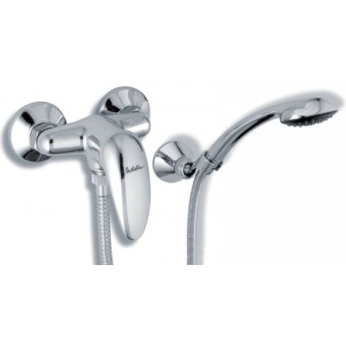 NOVASERVIS METALIA sprchová nástěnná baterie 100 mm chrom - plná 55065,0 NOVASERVIS METALIA sprchová nástěnná baterie 100 mm chrom - plná 55065,0