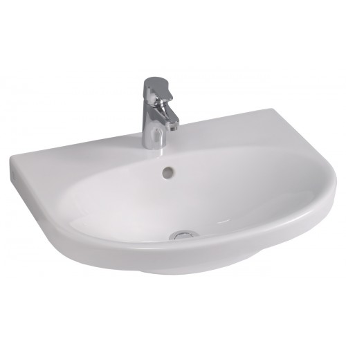 Gustavsberg NAUTIC 56 umyvadlo, bílá 56x43 55569901 Gustavsberg NAUTIC 56 umyvadlo, bílá 56x43 55569901