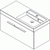 SAPHO MARIOKA 590100CR umyvadlová skříňka 100x45x48cm, černá