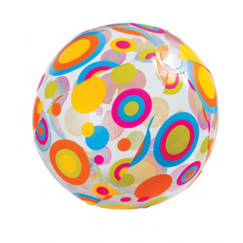 INTEX Nafukovací plážový míč s potiskem 61cm 59050 INTEX Nafukovací plážový míč s potiskem 61cm 59050