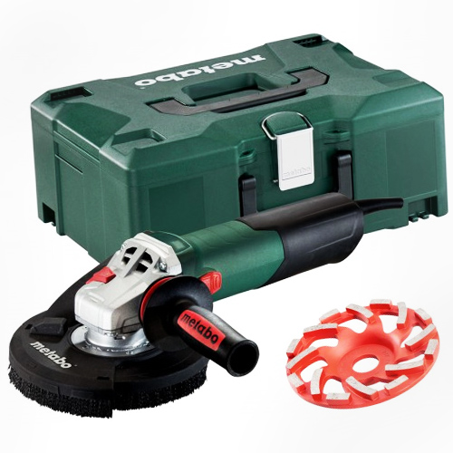 METABO WE 15-125 HD Set GED Metaloc Úhlová bruska 600465500 METABO WE 15-125 HD Set GED Metaloc Úhlová bruska 600465500