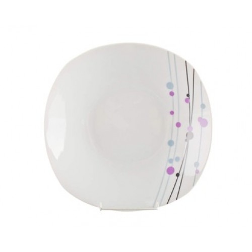 BANQUET Valentia talíř hluboký square 23cm 6011204111ND BANQUET Valentia talíř hluboký square 23cm 6011204111ND