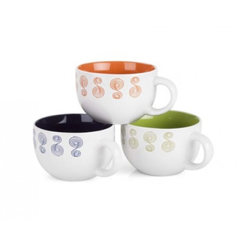 BANQUET hrnek jumbo Geometric assorted 603883 BANQUET hrnek jumbo Geometric assorted 603883