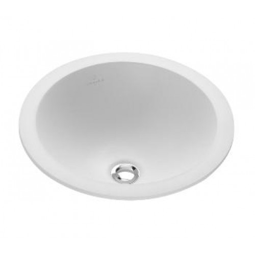 Villeroy & Boch Loop&Friends Zápustné umyvadlo 525 mm průměr, s přepadem, star white ceramicplus