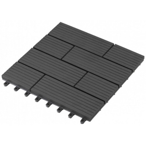 G21 WPC dlaždice Samoa, Eben 2,3 x 30 x 30 cm 63910031 G21 WPC dlaždice Samoa, Eben 2,3 x 30 x 30 cm 63910031