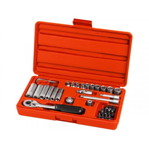 EXTOL PREMIUM klíče nástrčné 1/4", sada 36ks 6520 EXTOL PREMIUM klíče nástrčné 1/4", sada 36ks 6520