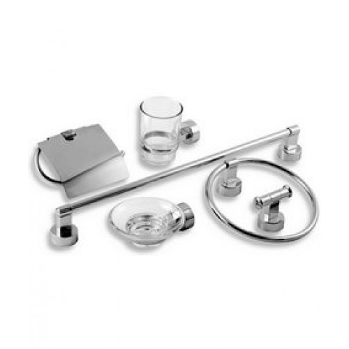 NOVASERVIS MORGANA koupelnový set chrom/sklo 6777,0 NOVASERVIS MORGANA koupelnový set chrom/sklo 6777,0
