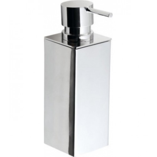SAPHO HOTELOVÝ PROGRAM 71569 Dávkovač hranatý 250ml, násuvný úchyt, chrom SAPHO HOTELOVÝ PROGRAM 71569 Dávkovač hranatý 250ml, násuvný úchyt, chrom