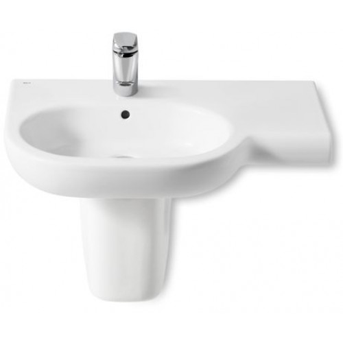 Roca Meridian umyvadlo 75 x 46 cm, levé, maxiClean 732724L00M Roca Meridian umyvadlo 75 x 46 cm, levé, maxiClean 732724L00M