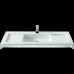 Roca Stratum umyvadlo 110 x 50 cm, maxiClean 732763100M