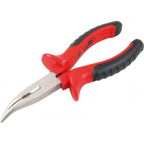 EXTOL PREMIUM kleště půlkulaté zahnuté 160mm 7422