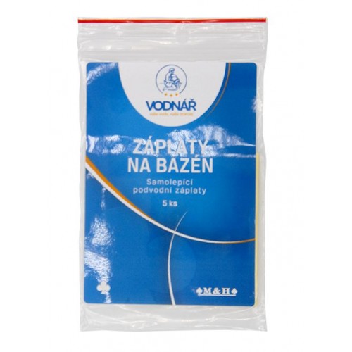 VODNÁŘ Záplaty na bazén 5ks VODNÁŘ Záplaty na bazén 5ks