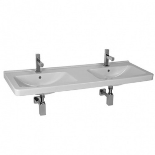 Jika CUBITO dvojumyvadlo 130cm s otvorem JikaPerla H8144201001041 Jika CUBITO dvojumyvadlo 130cm s otvorem JikaPerla H8144201001041