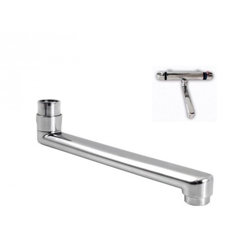 BALLETTO ramínko pro termostatickou baterii, délka 21,5cm, chrom 81047 BALLETTO ramínko pro termostatickou baterii, délka 21,5cm, chrom 81047