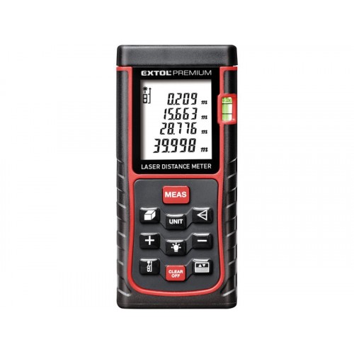 EXTOL PREMIUM metr laserový digitální 0,05-40m 8820042 EXTOL PREMIUM metr laserový digitální 0,05-40m 8820042