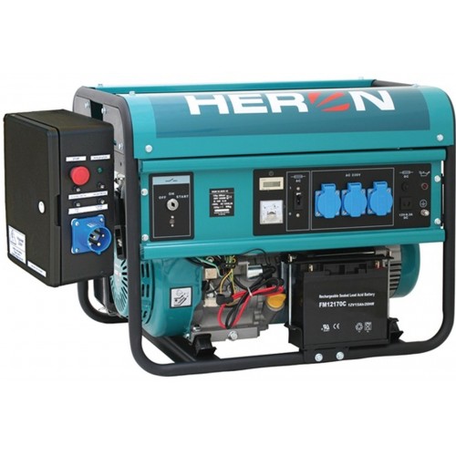 HERON EGM-55 AVR-1E Benzínový generátor, elektrický startér 8896115-AU1 HERON EGM-55 AVR-1E Benzínový generátor, elektrický startér 8896115-AU1