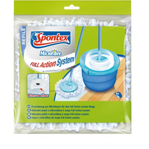 SPONTEX Full Action systém náhradní mop, 97050193 SPONTEX Full Action systém náhradní mop, 97050193