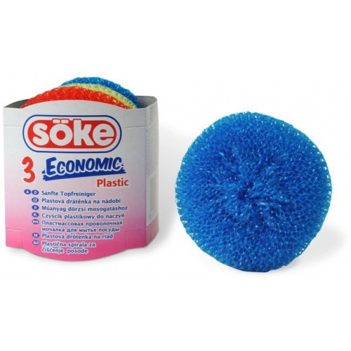 Söke Plastová drátěnka 3 ks Söke Plastová drátěnka 3 ks