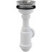 ALCAPLAST Sifon dřezový s nerezovou mřížkou průměr 115mm A446
