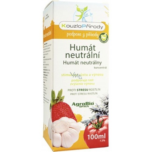 AgroBio Kouzlo Přírody Humát neutrální 100 ml AgroBio Kouzlo Přírody Humát neutrální 100 ml