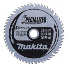 MAKITA B-57336 TCT Pilový kotouč Efficut 165x20mm 56Z =old B-57320