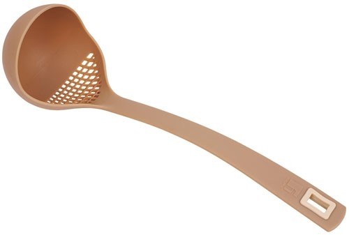 BERGNER Naběračka se sítkem 2 v 1 DUO TOOL hnědá BG-1144hned BERGNER Naběračka se sítkem 2 v 1 DUO TOOL hnědá BG-1144hned