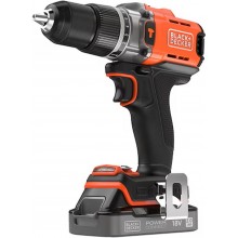 Black & Decker BCD383D1XC Vrtací šroubovák s příklepem (45Nm/18V/1x2,0Ah)