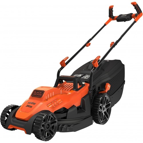 Black & Decker BEMW461BH Elektrická rotační sekačka (34cm/1400W/40L) Black & Decker BEMW461BH Elektrická rotační sekačka (34cm/1400W/40L)