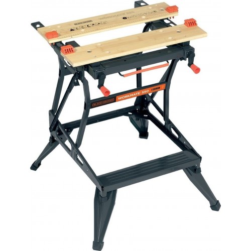 Black & Decker WM550 Pracovní stůl (250kg/610x250mm) Black & Decker WM550 Pracovní stůl (250kg/610x250mm)