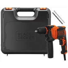 Black & Decker BEH550K Příklepová vrtačka (17Nm/550W), kufr