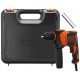 Black & Decker BEH550K Příklepová vrtačka (17Nm/550W), kufr