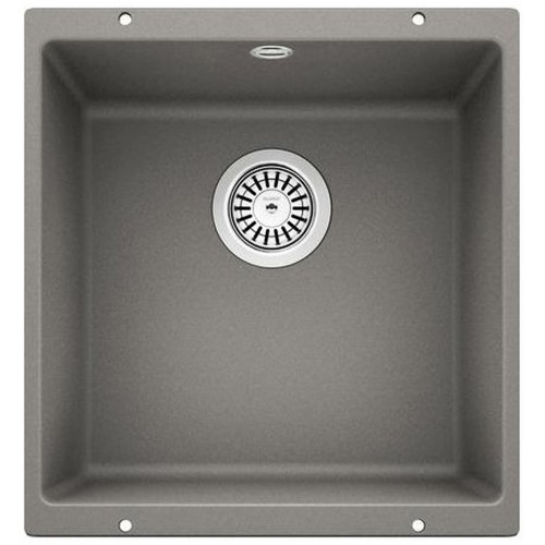BLANCO Rotan 400 U Silgranit aluminium, bez táhla 521333 BLANCO Rotan 400 U Silgranit aluminium, bez táhla 521333