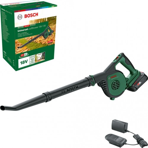 BOSCH UniversalLeafBlower 18V-130 Aku fukar na listí (1x2,5 Ah) 06008A0600 BOSCH UniversalLeafBlower 18V-130 Aku fukar na listí (1x2,5 Ah) 06008A0600