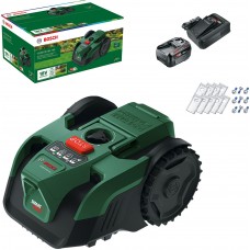 BOSCH VISIMOW18V-100 Aku robotická sekačka na trávu, 1x 4,0Ah, náhradní nože 06008E1002
