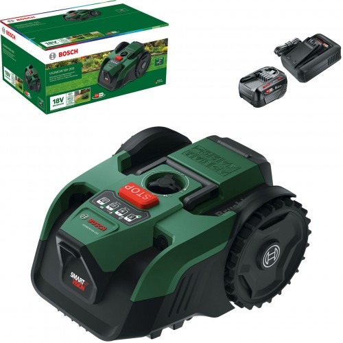 BOSCH VISIMOW18V-200 Aku robotická sekačka na trávu, 1x 5,0Ah 06008E1100 BOSCH VISIMOW18V-200 Aku robotická sekačka na trávu, 1x 5,0Ah 06008E1100