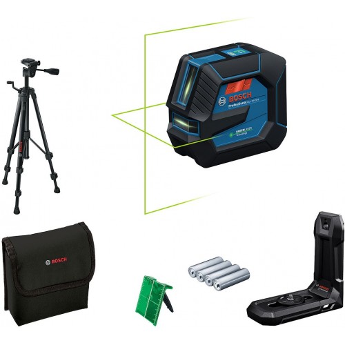 BOSCH GLL 20-22 G PROFESSIONAL Čárový laser + stativ BT 150 0601065601 BOSCH GLL 20-22 G PROFESSIONAL Čárový laser + stativ BT 150 0601065601