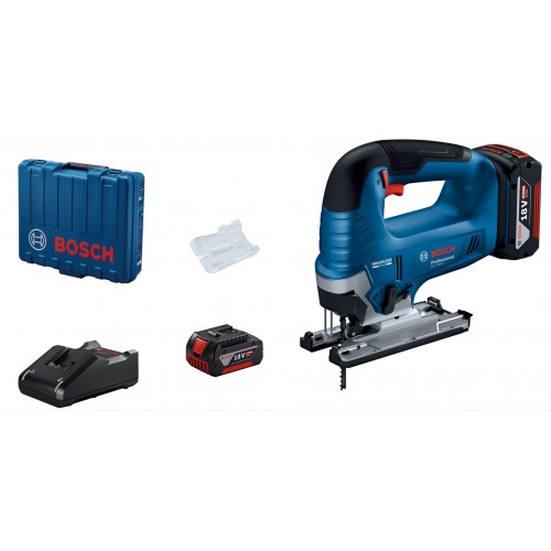 BOSCH GST 185-LI PROFESSIONAL Akumulátorová kmitací pila, 2x 4,0 Ah, GAL 18V-40, kufr 06015B3024 BOSCH GST 185-LI PROFESSIONAL Akumulátorová kmitací pila, 2x 4,0 Ah, GAL 18V-40, kufr 06015B3024