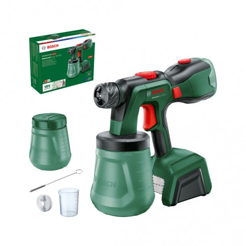 BOSCH AdvancedSpray 18V-500 (holé nářadí) Akumulátorová stříkací pistole 0603208200 BOSCH AdvancedSpray 18V-500 (holé nářadí) Akumulátorová stříkací pistole 0603208200