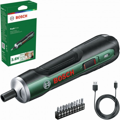 BOSCH PushDrive Akumulátorový šroubovák 06039C6002 BOSCH PushDrive Akumulátorový šroubovák 06039C6002