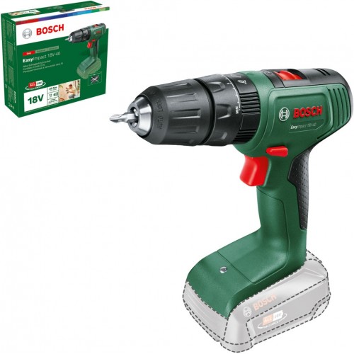 BOSCH EasyImpact 18V-40 Aku příklepový šroubovák 06039D8100 BOSCH EasyImpact 18V-40 Aku příklepový šroubovák 06039D8100