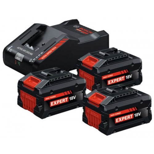 BOSCH PROFESSIONAL Starter-Set 3x EXBA18V-80 + EXAL18 0615V0005R BOSCH PROFESSIONAL Starter-Set 3x EXBA18V-80 + EXAL18 0615V0005R
