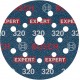BOSCH Brusný kotouč EXPERT O780 s fólií, 125 mm, G320, 50ks 2608902414