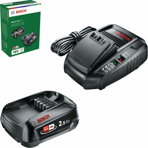 BOSCH Starter Set AL 1830 CV+PBA 18 V 2,5 Ah W-B 1600A00K1P BOSCH Starter Set AL 1830 CV+PBA 18 V 2,5 Ah W-B 1600A00K1P