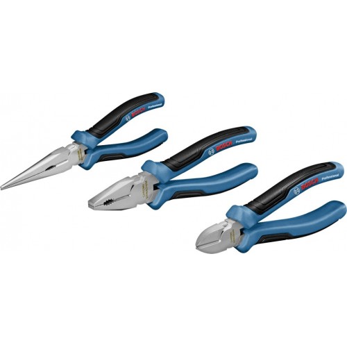 BOSCH Kombinovaná sada kleští 3 ks 1600A016BG BOSCH Kombinovaná sada kleští 3 ks 1600A016BG