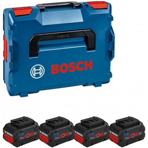 BOSCH Sada akumulátorů: 4× ProCORE18V 5.5Ah 1600A02A2U BOSCH Sada akumulátorů: 4× ProCORE18V 5.5Ah 1600A02A2U