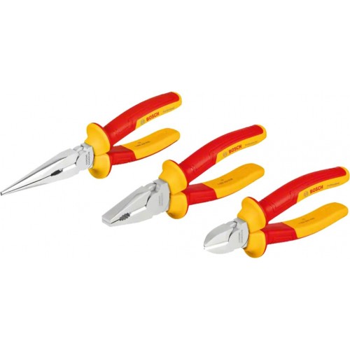 BOSCH Sada kleští VDE 3 ks 1600A02NG0 BOSCH Sada kleští VDE 3 ks 1600A02NG0