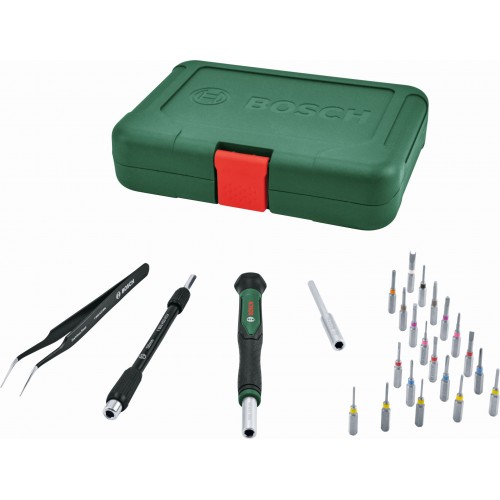 BOSCH Sada přesných bitových šroubováků 24 kusů 1600A039HT BOSCH Sada přesných bitových šroubováků 24 kusů 1600A039HT