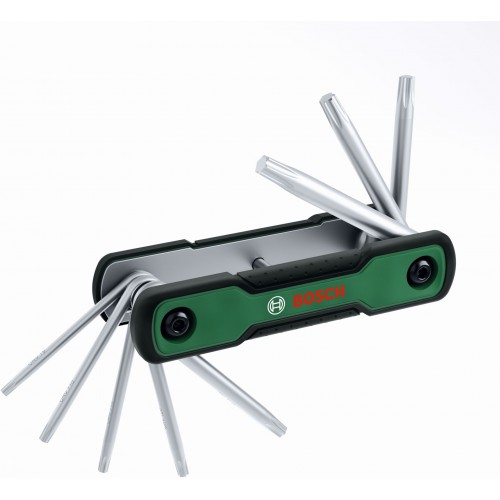 BOSCH Sada skládacích klíčů Torx 8 v 1 1600A039L8 BOSCH Sada skládacích klíčů Torx 8 v 1 1600A039L8