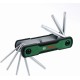 BOSCH Sada skládacích klíčů Torx 8 v 1 1600A039L8