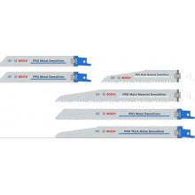 BOSCH Sada plátků PRO Demolition, 6 ks 2607011820